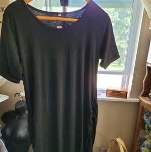 (2470) LIU & QU. Women's Black Dress, Size XL,